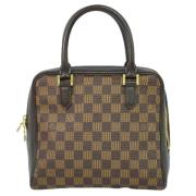 Pre-owned Canvas handbags Louis Vuitton Vintage , Brown , Dames