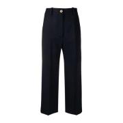 Blauwe Korte Wollen Broek Patou , Blue , Dames