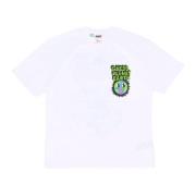 Earth Day Planet Tee Wit Guess , White , Heren