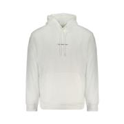 Stijlvolle hoodie met logoprint Calvin Klein , White , Heren