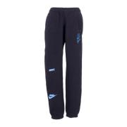 Sporty Fleece Tracksuit Pants Black/White Nike , Black , Heren