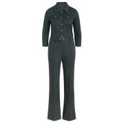 Alexa Jumpsuit Rodeo Upgrade Stijl King Louie , Green , Dames