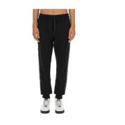 Katoenen Joggingbroek Versace Jeans Couture , Black , Heren