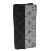 Pre-owned Canvas wallets Louis Vuitton Vintage , Black , Dames