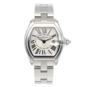 Pre-owned Stainless Steel watches Cartier Vintage , Gray , Dames