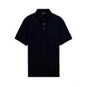 Mini Eagle Polo Shirt Armani , Blue , Heren