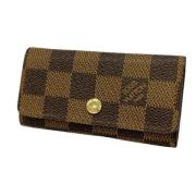 Pre-owned Fabric key-holders Louis Vuitton Vintage , Brown , Dames