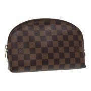 Pre-owned Canvas pouches Louis Vuitton Vintage , Brown , Dames