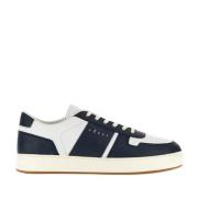 Witte Basketbalstijl Sneakers Hogan , Blue , Heren