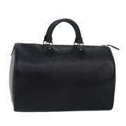 Pre-owned Leather louis-vuitton-bags Louis Vuitton Vintage , Black , D...