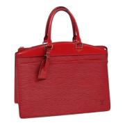 Pre-owned Leather louis-vuitton-bags Louis Vuitton Vintage , Red , Dam...