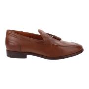 Heren leren loafers Nerogiardini , Brown , Heren