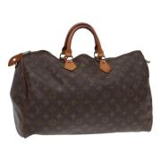 Pre-owned Canvas handbags Louis Vuitton Vintage , Brown , Dames