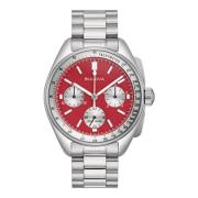 96A316 - Lunar Pilot 43.5 mm Bulova , Red , Heren