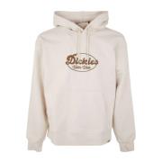 Geborduurde logo hoodie - Beige Dickies , Beige , Heren