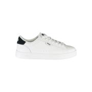 Klassieke witte sneaker met contrasterende details Fila , White , Here...