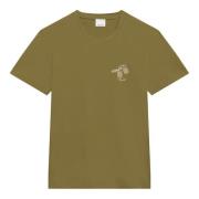 Stijlvolle T-shirts en Polos in Khaki Isabel Marant , Green , Heren