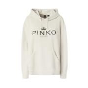 Stijlvolle Sweater voor Vrouwen Pinko , Beige , Dames