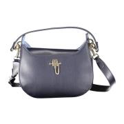 Chique Blauwe Magnetische Handtas met Contrasterende Details Tommy Hil...