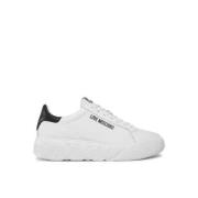 Hart Sneakers in Wit Love Moschino , White , Dames