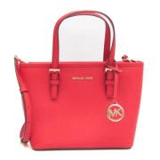 Pre-owned Leather handbags Michael Kors Pre-owned , Red , Dames