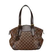 Pre-owned Leather louis-vuitton-bags Louis Vuitton Vintage , Brown , D...