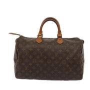 Pre-owned Canvas louis-vuitton-bags Louis Vuitton Vintage , Brown , Da...