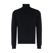 Hector Logo Pullover Sweater A.p.c. , Black , Heren