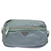 Pre-owned Fabric prada-bags Prada Vintage , Blue , Dames