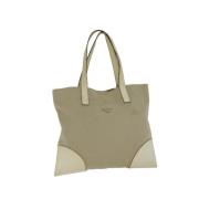 Pre-owned Canvas prada-bags Prada Vintage , Beige , Dames