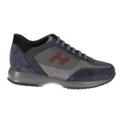 Platte schoenen met interactief camoscio Hogan , Multicolor , Heren