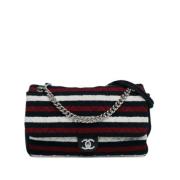 Pre-owned Cotton shoulder-bags Chanel Vintage , Multicolor , Dames