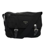 Pre-owned Nylon prada-bags Prada Vintage , Black , Dames