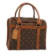 Pre-owned Canvas louis-vuitton-bags Louis Vuitton Vintage , Brown , Da...