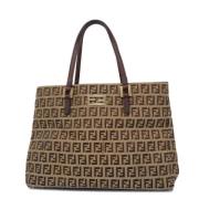 Pre-owned Nylon fendi-bags Fendi Vintage , Brown , Dames