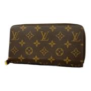 Pre-owned Fabric wallets Louis Vuitton Vintage , Brown , Dames