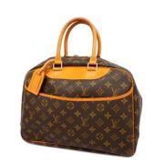 Pre-owned Fabric louis-vuitton-bags Louis Vuitton Vintage , Brown , Da...