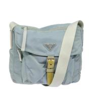 Pre-owned Nylon prada-bags Prada Vintage , Blue , Dames