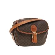 Pre-owned Leather celine-bags Celine Vintage , Brown , Dames