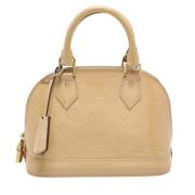 Pre-owned Leather louis-vuitton-bags Louis Vuitton Vintage , Beige , D...