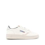 Lage Beige Zilveren Sneaker Medalist Autry , White , Dames