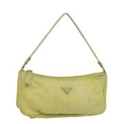 Pre-owned Nylon prada-bags Prada Vintage , Green , Dames