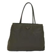 Pre-owned Nylon prada-bags Prada Vintage , Green , Dames