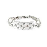 Pre-owned Metal bracelets Gucci Vintage , Gray , Dames