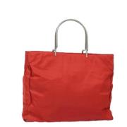 Pre-owned Nylon prada-bags Prada Vintage , Red , Dames