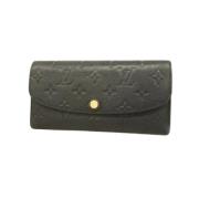 Pre-owned Fabric wallets Louis Vuitton Vintage , Black , Dames