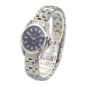 Pre-owned Stainless Steel watches Omega Vintage , Blue , Dames