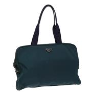 Pre-owned Nylon prada-bags Prada Vintage , Green , Dames