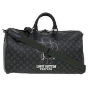 Pre-owned Canvas louis-vuitton-bags Louis Vuitton Vintage , Black , Da...