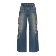 Jeans met zakken Misbhv , Blue , Dames